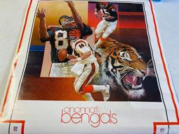 Vintage Cincinnati Bengals Poster