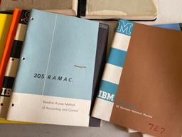 Group of Vintage IBM Systems and Technical Manuals