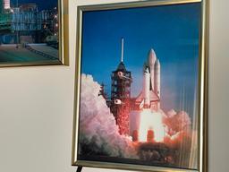 Group of 3 Space Shuttle Framed Prints