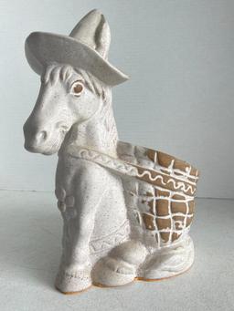 Donkey Pottery Planter