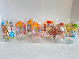 Set of 7 Burger King Star Wars Glasses