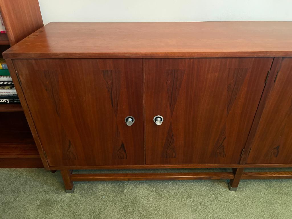 Vintage Stanley Wooden Credenza