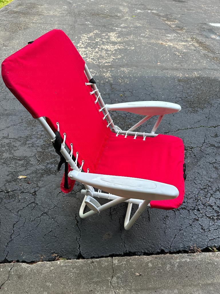 Group of Three Lawn and Pool Style Chairs