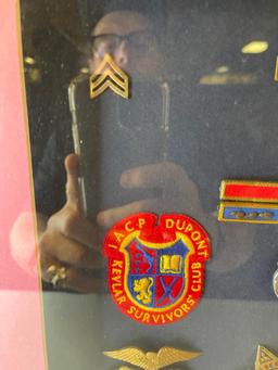 Police shadowbox badges