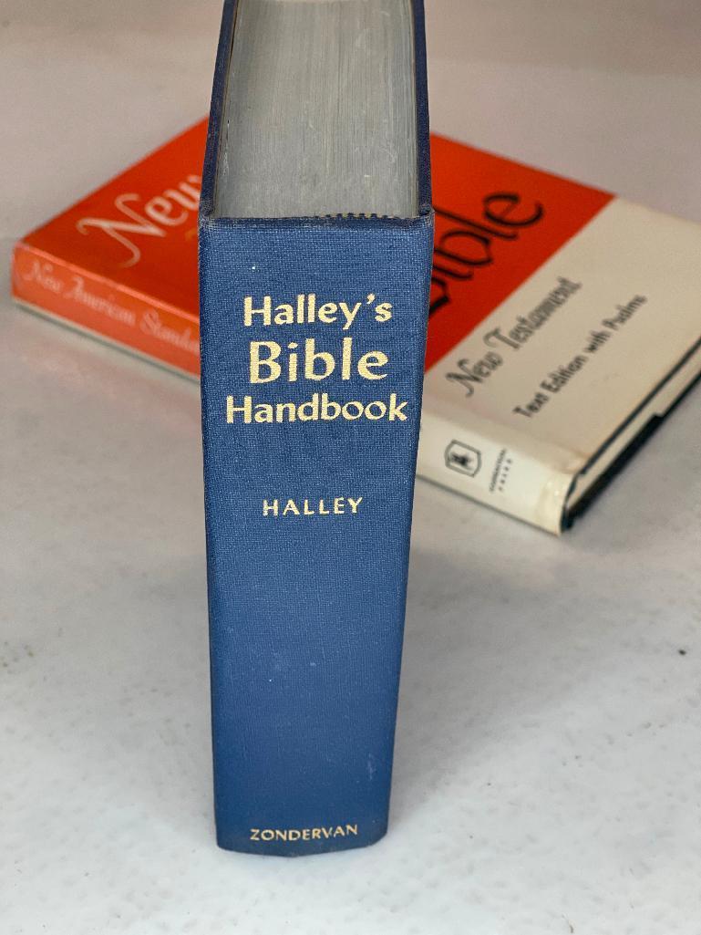 3Bibles. NASD, Halley?s, New Testament, king James version