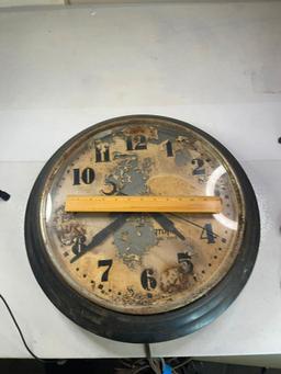 Large old clock