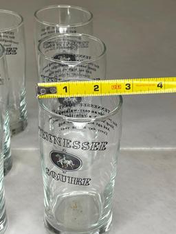 Six Tennessee Squire glasses