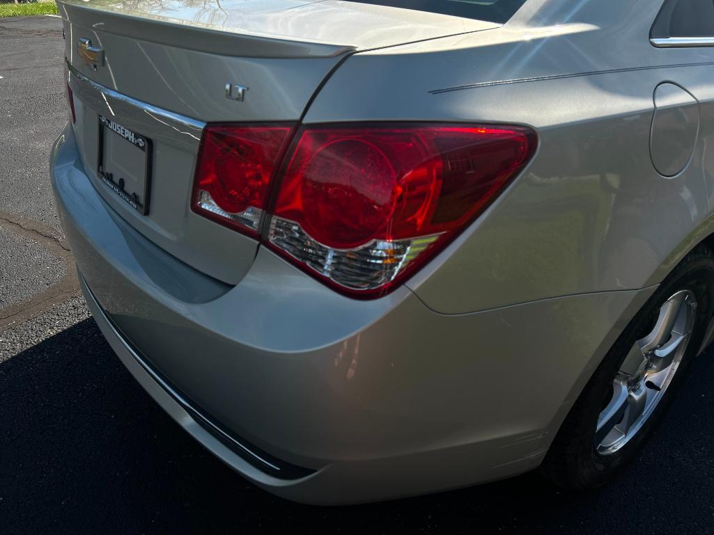 Online Auction of 2013 Chevrolet Cruze Passenger Car - Only 6,738 Miles