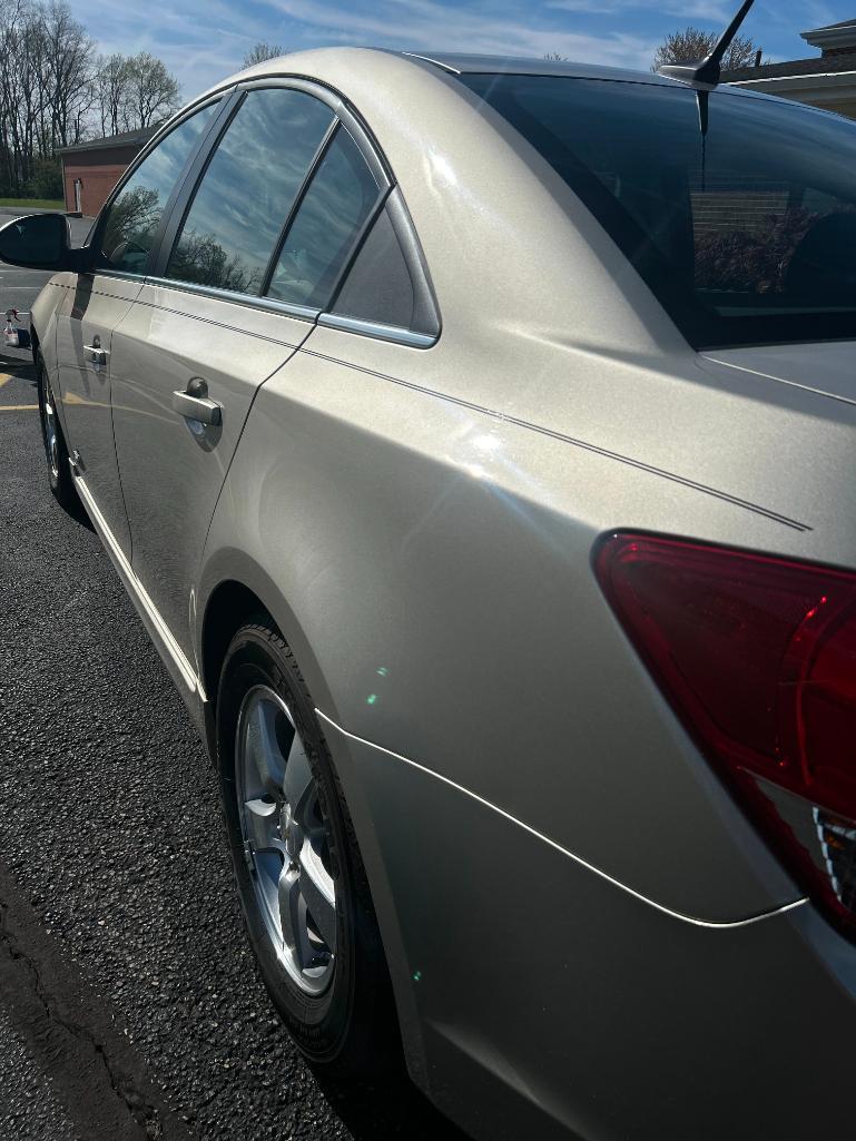 Online Auction of 2013 Chevrolet Cruze Passenger Car - Only 6,738 Miles