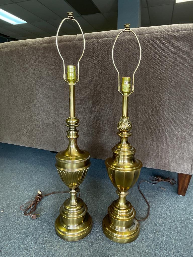 Group of 2 Brass Stifel Lamps