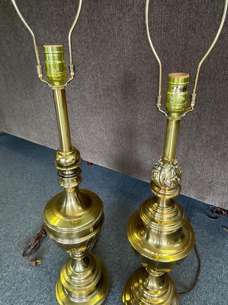 Group of 2 Brass Stifel Lamps