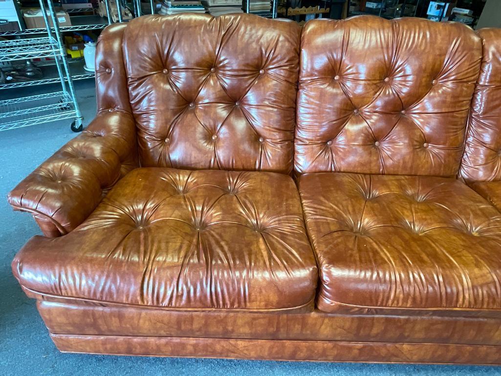 Vintage Stratford Vinyl Couch