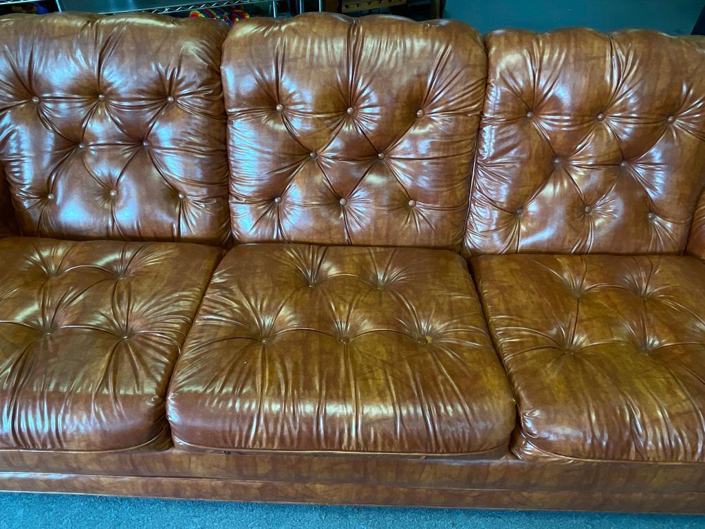 Vintage Stratford Vinyl Couch