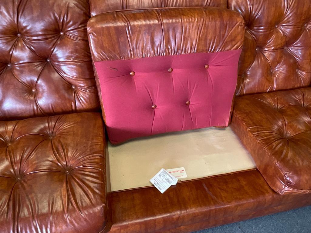 Vintage Stratford Vinyl Couch