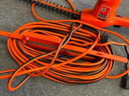 Black and Decker Trimmer and Extension Cord