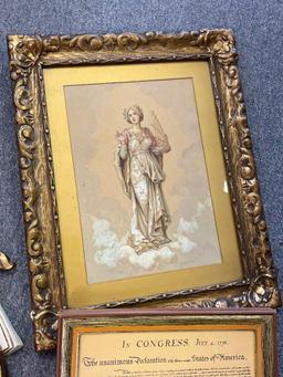 Group of 3 Vintage Wall Art Pieces