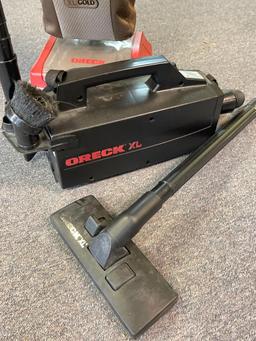 Group of 2 Oreck Vacuums