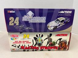 Group of 2 Jeff Gordon Model Stock Cars (1990