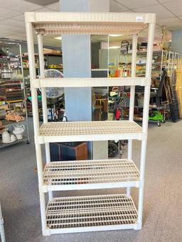 Sturdy Plastic Shelving