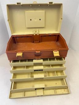 Vintage Plano 757 Fishing Tackle Box