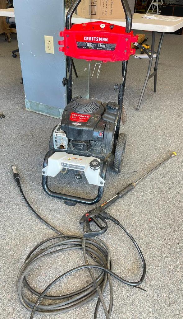 Craftsman 163c 2800 PSI Power Washer - Hose Connection Broken