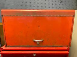 Vintage Metal Tool Box