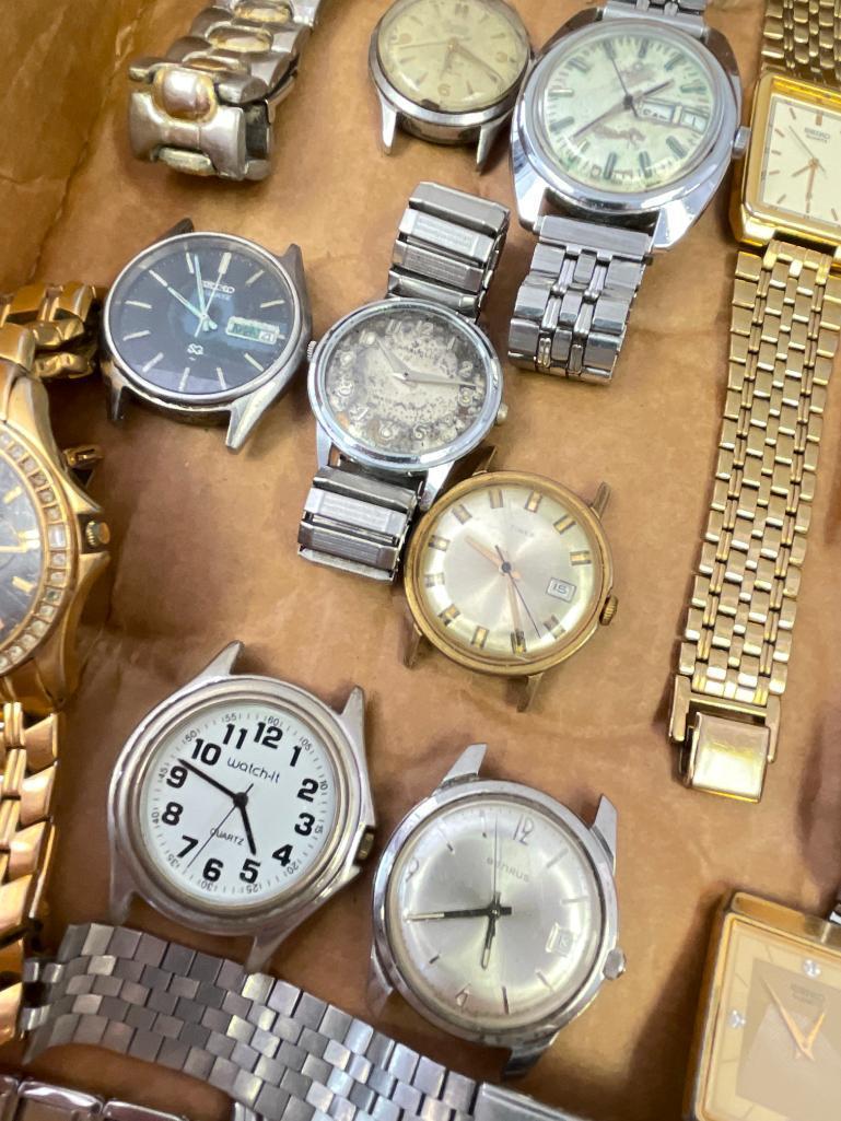 Group of Vintage Watch Parts