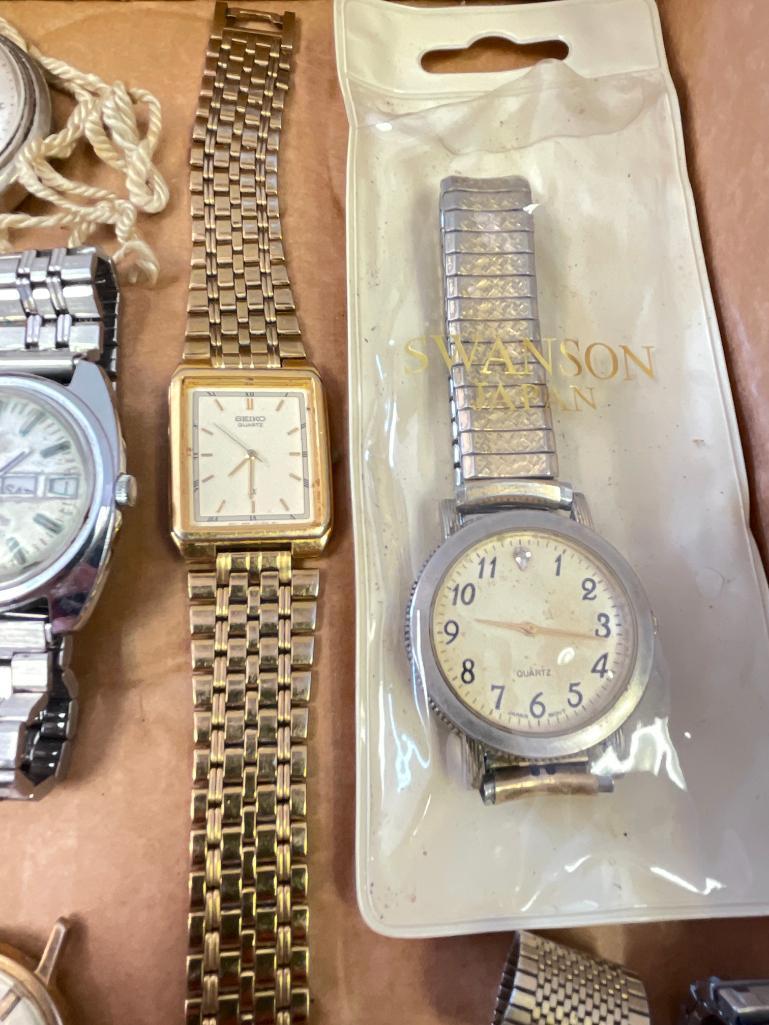 Group of Vintage Watch Parts