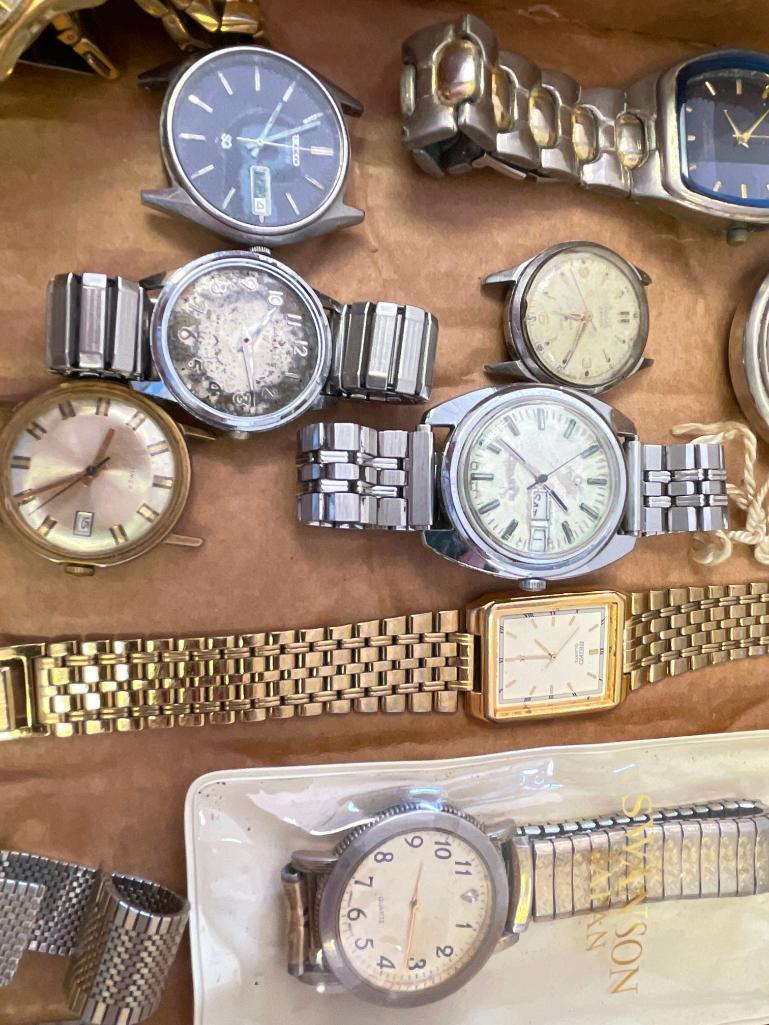 Group of Vintage Watch Parts