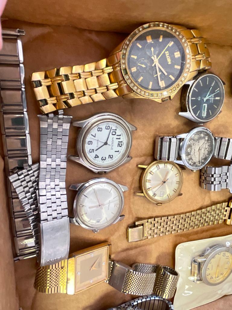 Group of Vintage Watch Parts