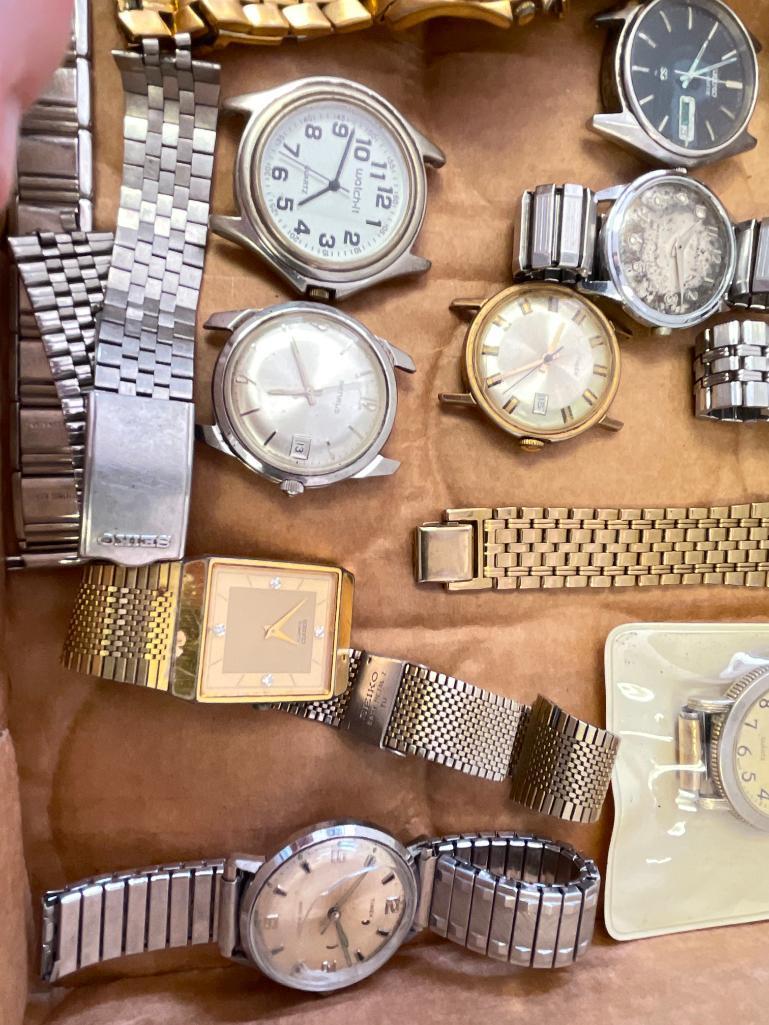 Group of Vintage Watch Parts