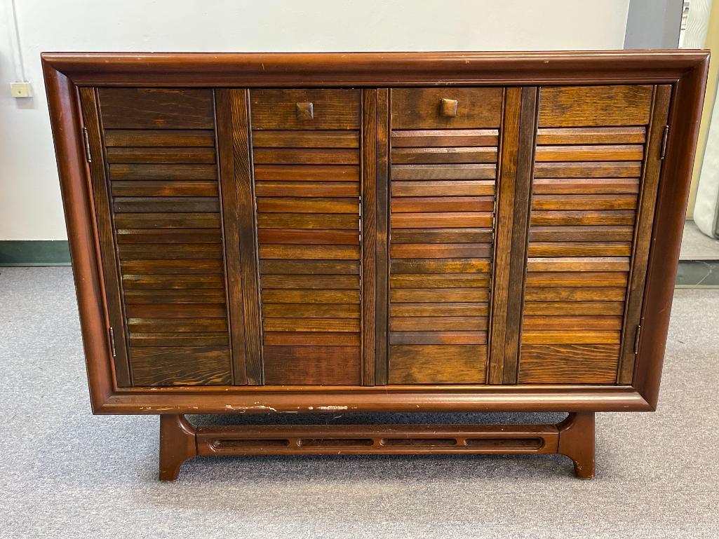 Vintage Wooden TV Stand