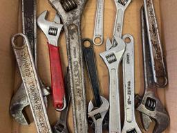 Adjustable Wrench Lot