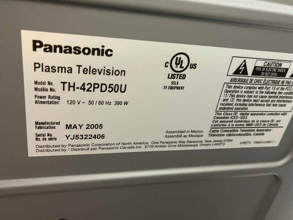 Panasonic 42" Plasma TV