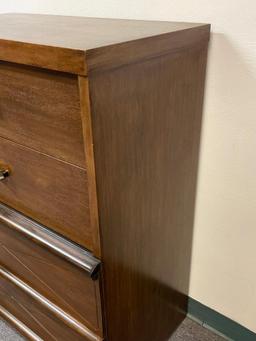 Vintage Wooden Mengel Chest of Drawers