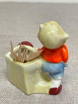 Vintage Japanese Tooth Pick Holder