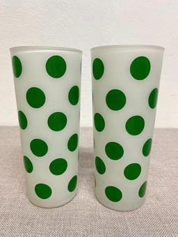 Set of 2 Frosted Glasses