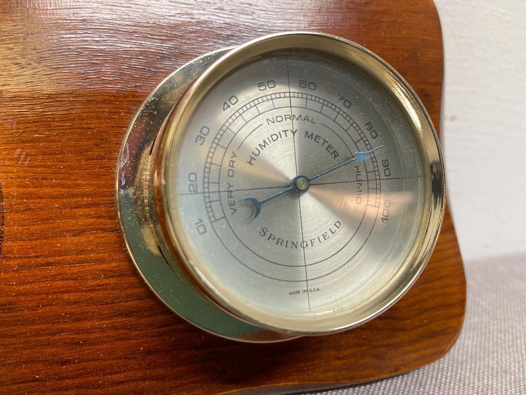 Vintage Springfield Barometer