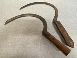 Pair of Vintage Hand Sickles