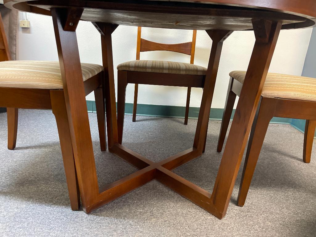 Vintage Dining Table and 4 Chairs