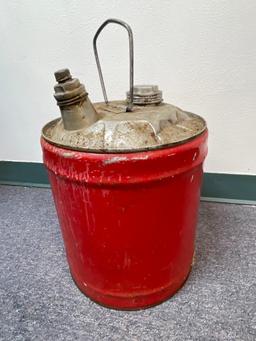 Vintage Metal Fuel Can