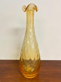 Hand Blown Glass Vase