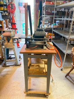 Belt Sander w/Rolling Stand