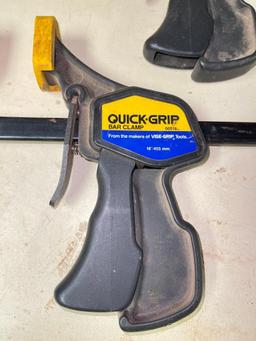 Two Quick Grip Bar Clamp