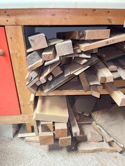 Pile of Misc Sized Scrap Wood