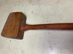 Hand Made Wood Hammer