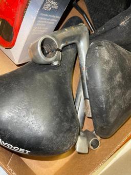 Group of Bicycle Seats and More