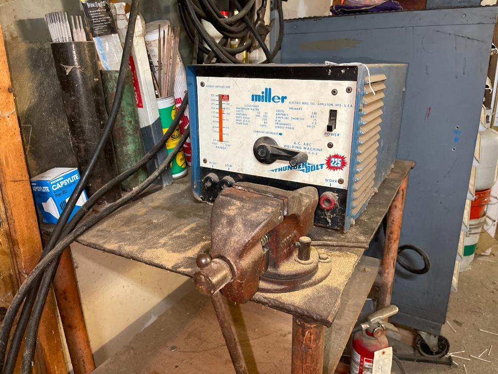 Miller Welder and Accessories (Bench NOT Included)