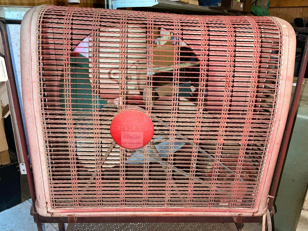 Mid Century Portable Sears and Roebuck Homart Cooler Fan