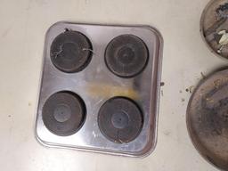 Group of Metal Magnetic Nuts/Bolts Trays